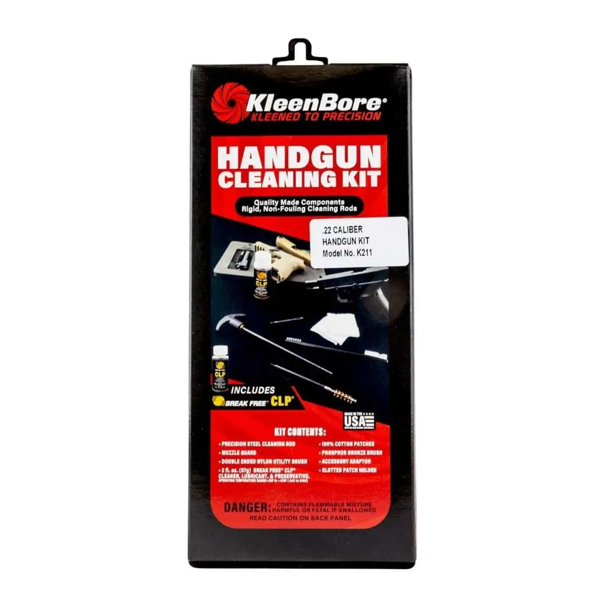 kleenbore handgun cleaning kit 22 cal