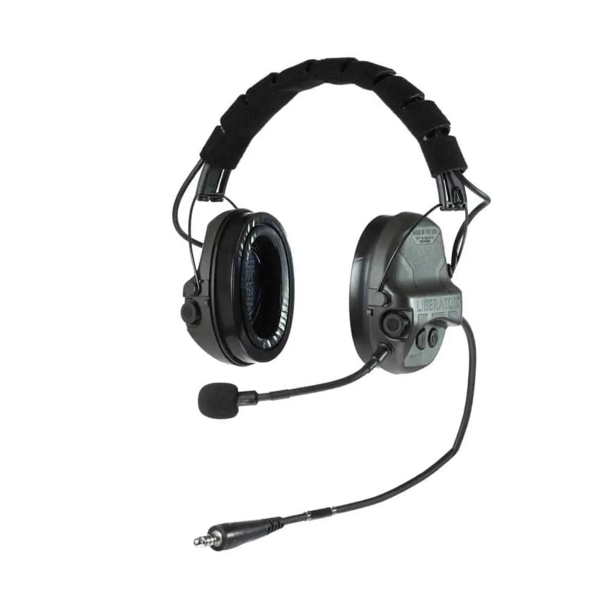 tci liberator iv advanced single comm headset only with hearing protection 4